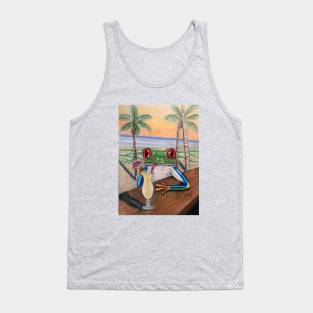 "Piña Colada Frog" - Frogs After Five collection Tank Top
